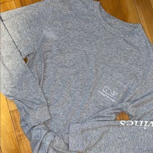 Grey long sleeve vineyard vines